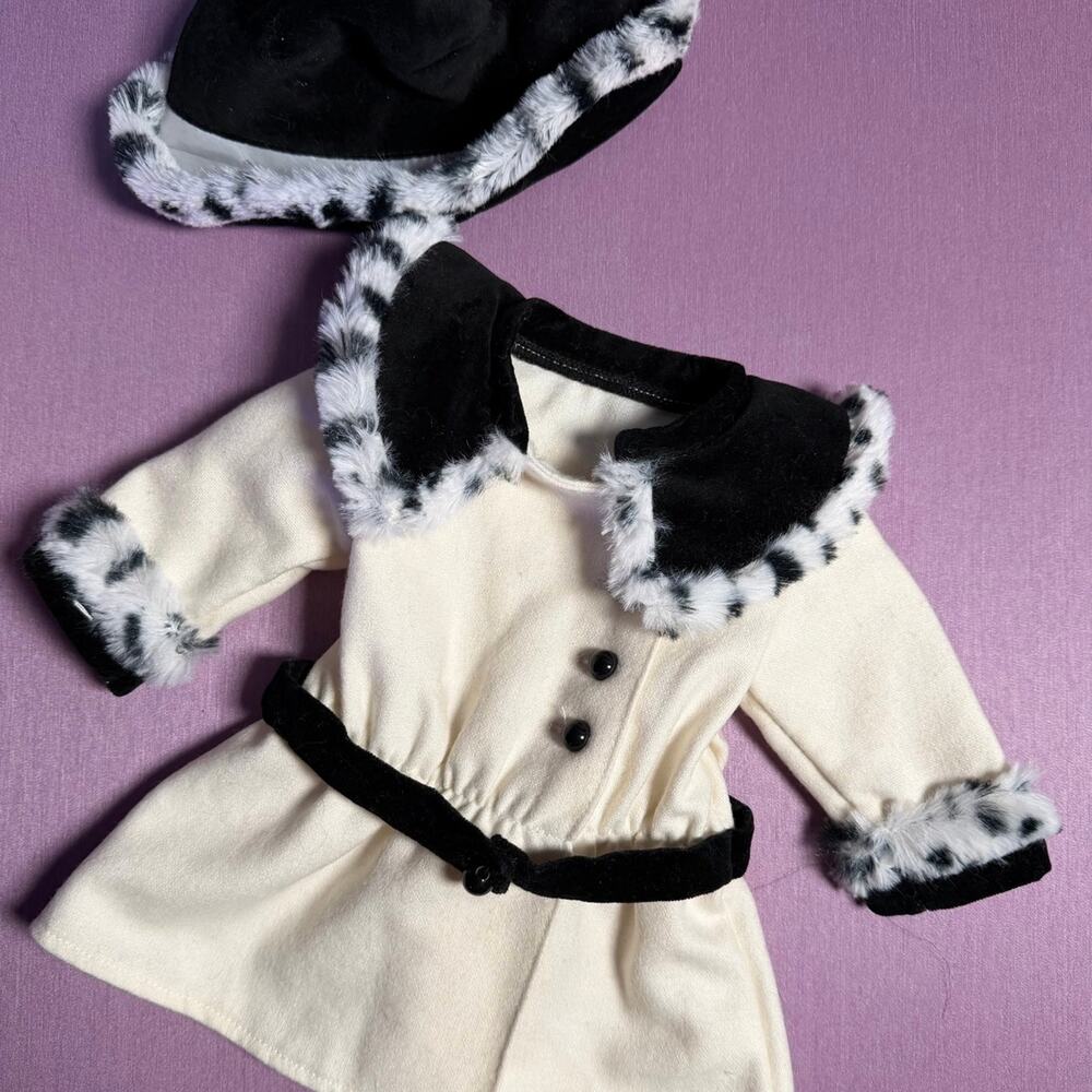 American Girl Samantha BeForever Fancy Coat & Hat Winter Outfit